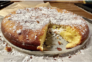 Torta Tenerina al cioccolato bianco 