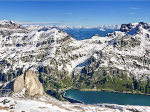 Paesaggio dal Ghiacciaio della Marmolada